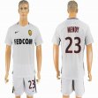 2016-2017 Monaco club MENDY #23 white soccer jerseys away