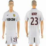 2016-2017 Monaco club MENDY #23 white soccer jerseys away