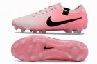 Nike Legend Ten Generation fully knitted waterproof FG football shoes Nike Tiempo Legend X Elite FG pink