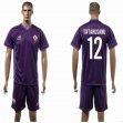 2015-2016 Fiorentina club TATARUSANU #12 purple soccer uniforms home