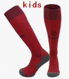 2024 Bayern Münich Club red kid soccer socks home