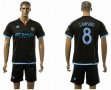 2017-2018 New York City FC #8 LAMPARD black soccer jersey away