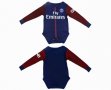 2017-2018 Paris Saint-Germain blue long sleeve baby clothes
