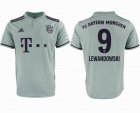 2018-2019 Bayern Munich #9 LEWANDOWSKI thailand version gray soccer jersey away