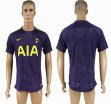 2017-2018 Tottenham Hotspur Thailand version blue soccer jersey away