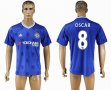 2016-2017 Chelsea FC thailand version OSCAR #8 blue soccer jersey home