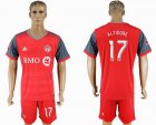 2017-2018 Toronto FC club #17 ALTIDORE red soccer jersey home