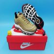 Women 2019 Nike Air Max 97 black Military color shoes