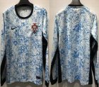 2024-2025 Portugal team thailand version skyblue white soccer jerseys away