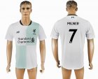 2017-2018 Liverpool club thailand version #7 MILNER white soccer jersey away