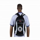 Germany black soccer backpack