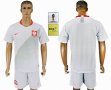 FIFA World Cup and Russia 2018Poland team white soccer jersey home