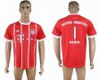 2017-2018 Bayern Munich Thailand version #1 NEUER red soccer uniforms home