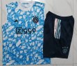 2023-2024 Ajax skyblue soccer vest uniforms D906