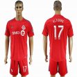 2016 Toronto FC #17 ALTIDORE #17 red soccer jersey home