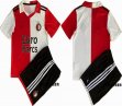 2022-2023 Feyenoord club red white black soccer jerseys home