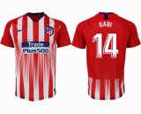 2018-2019 Atletico Madrid thailand version #14 GABI red soccer jersey home