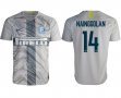 2018-2019 Inter Milan thailand version #14 NAINGGOLAN gray soccer jersey away