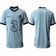 2020-2021 Chelsea FC thailand version skyblue soccer jerseys away