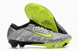 2023 Nike AIR Zoom Mercurial Vapor 15 Elite XXV FG gray black green soccer shoes