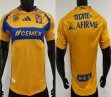 2024-2025 Tigres UANL club thailand version yellow soccer jerseys