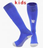 2024 Chelsea club blue kid soccer socks away