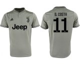 2018-2019 Juventus thailand version #11 D.COSTA gray soccer jersey home