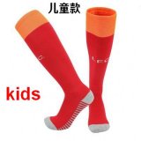 2022 Liverpool Club red kid soccer socks 01