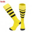 2023-2024 Dortmund Club yellow kid soccer socks home