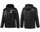 Manchester united black Training Padded Jacket