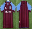 2021-2022 Aston Villa club thailand version red skyblue soccer jersey home