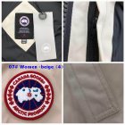 Women Canada Goose Down Chilliwack Bomber Hooded Warm Coat Fur Windbreaker parka 07-beige 04