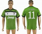 2017-23018 Juventus club #11 D.COSTA thailand version green soccer jerseys away