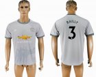 2017-2018 Manchester united #3 BAILLY thailand version gray soccer jersey away