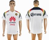 2017-2018 America club thailand version white soccer jersey away