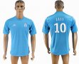 2016-2018 Marseille Thailand version #10 LASS skyblue soccer jersey away