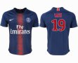 2018-2019 Paris saint germain Thailand version #19 LASS blue soccer jersey home