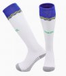 2024 Brazil team white blue kid soccer socks home