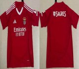 2024-2025 Benfica club thailand version red soccer jerseys home