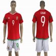 2016 Hungary club SZALAI #9 red soccer jersey home