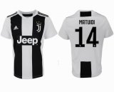 2018-2019 Juventus thailand version #14 MATUIDI white soccer jerseys home