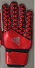 Adidas semi-latex gloves- red