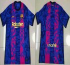 2021-2022 Barcelona club thailand version blue red soccer jerseys