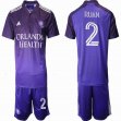 2021-2022 Orlando City club #2 RUAN purple soccer jerseys home