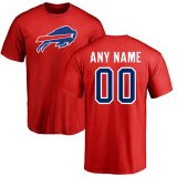 Professional customized red Buffalo Bills T-Shirts