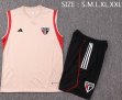 2023-2024 Sao Paulo club beige black soccer vest uniforms D880