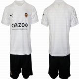2022-2023 Valencia CF white black soccer jersey home