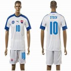 2015-2016 Slovakia team STOCH #10 soccer jersey white home