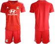 2018-2019 Olympique Lyonnais red goalkeeper soccer jerseys