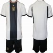 2022 World Cup Germany Team white black soccer jerseys